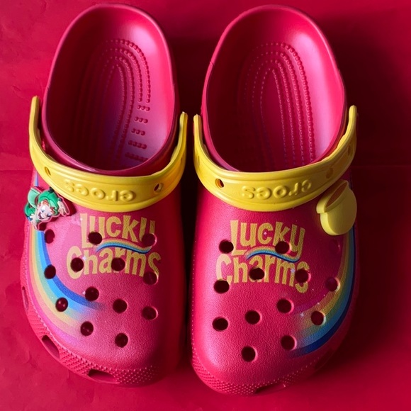 🍀🌈🍀 CROCS  LUCKY CHARMS X CROCS PACK 🍀🌈🍀 NWT 🍀🌈🍀 - Picture 7 of 16
